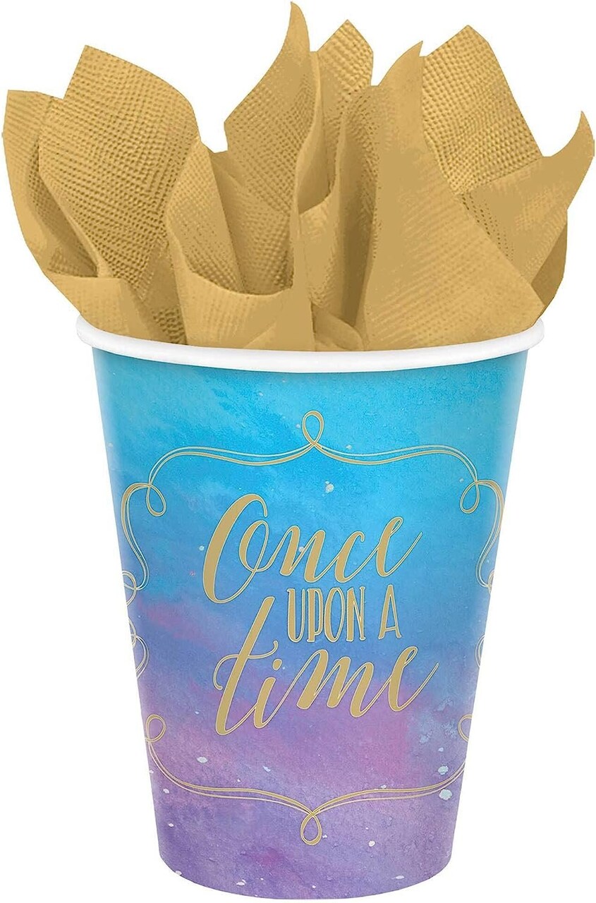 Disney Princess Once Upon a Time 9oz Paper Cups - 8ct